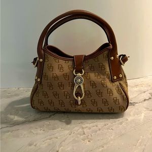 Dooney & Bourke Small Handbag with Logo Lock